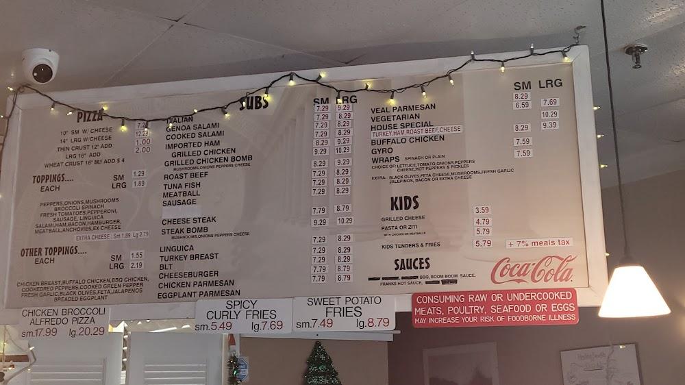 Alecsies House of Pizza Menu image 2